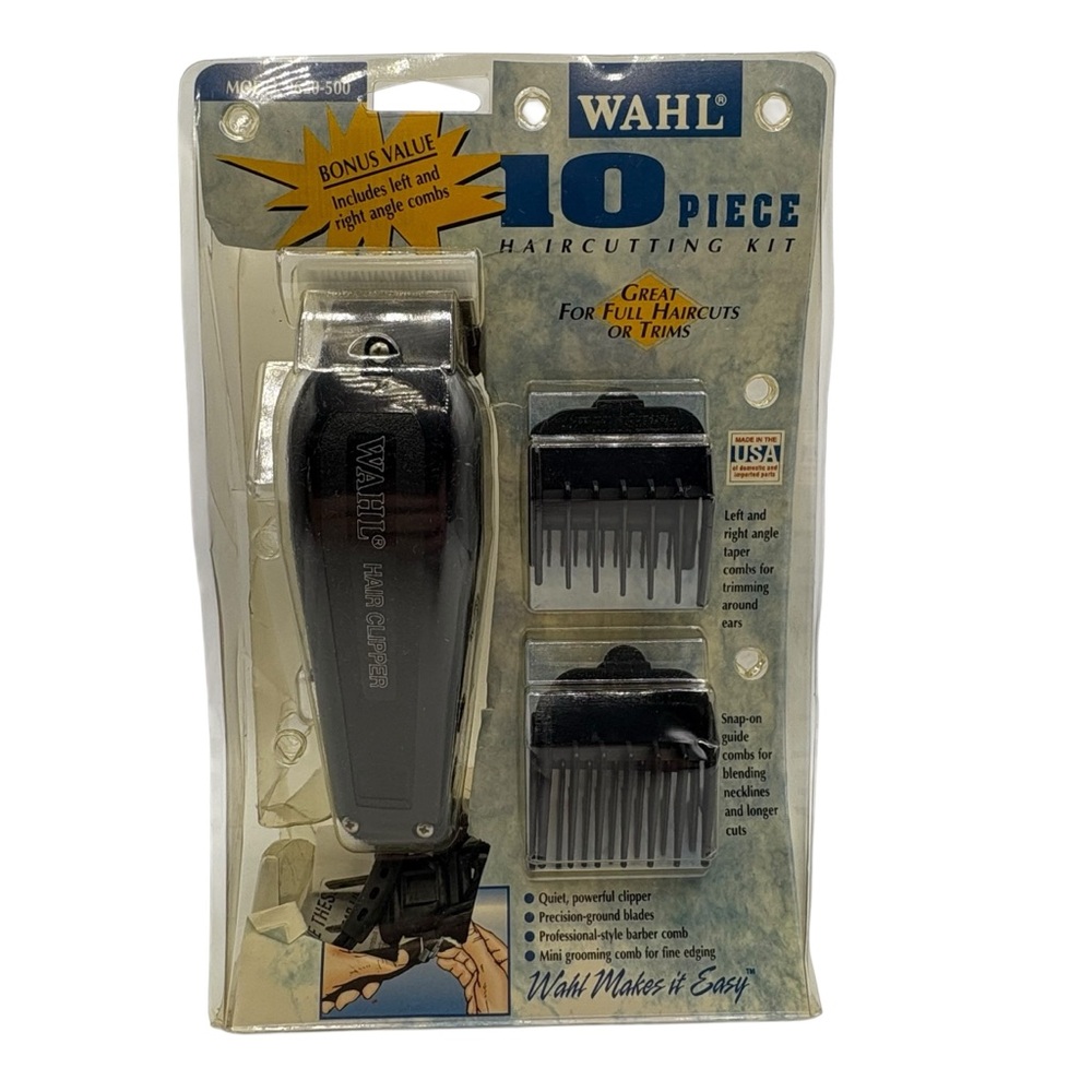 Wahl 10 Piece Haircutting Kit Model 9620-500 Open Box Unused
